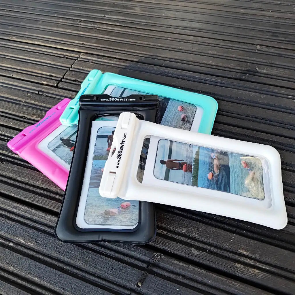 Funda flotante impermeable para móvil en varios colores