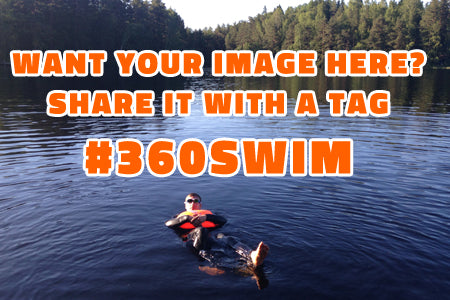 Détente avec bouée de traction 360swim