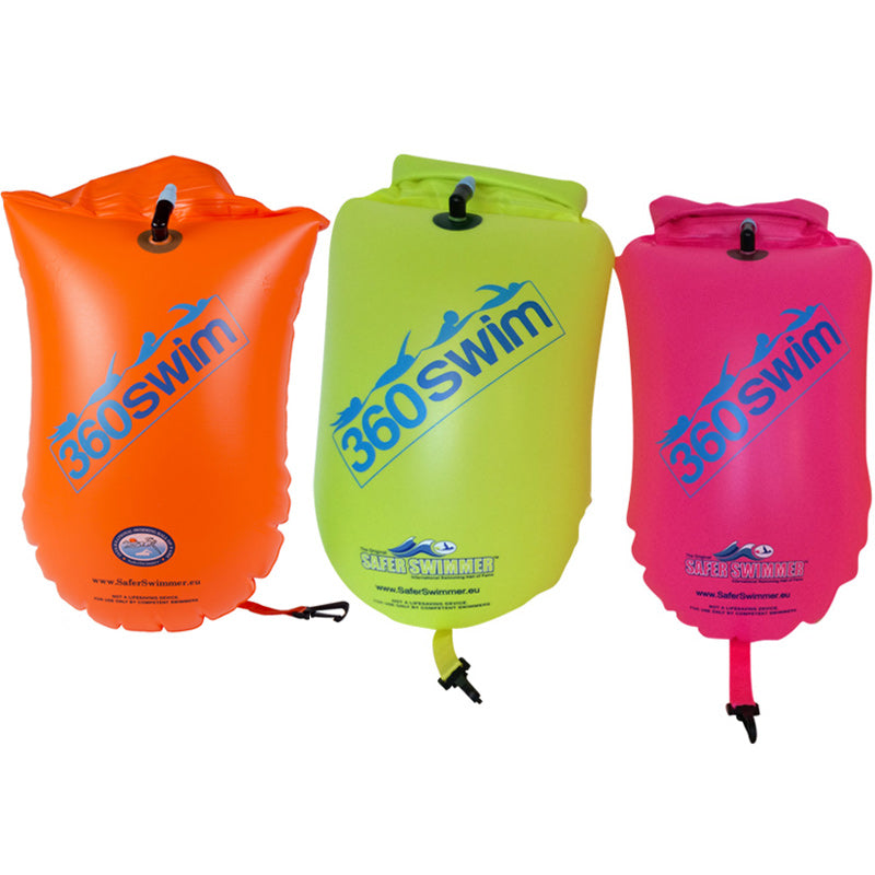 buoy for swimming in bright colours